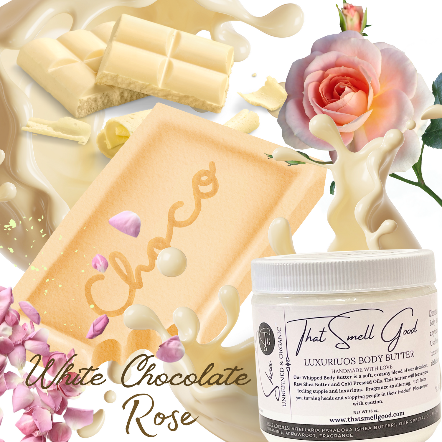 White Chocolate Rose Body Butter