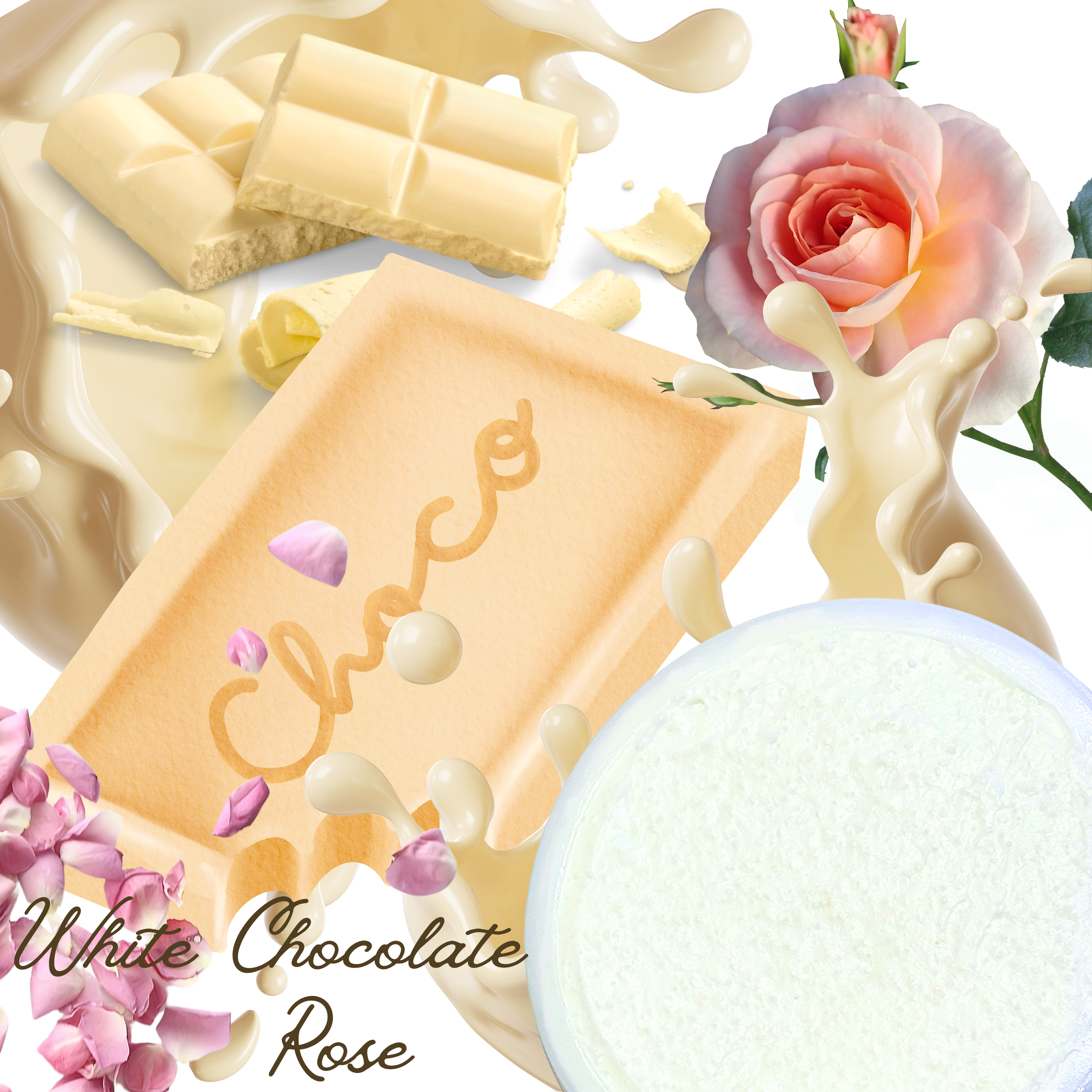 White Chocolate Rose Sugar Scrub