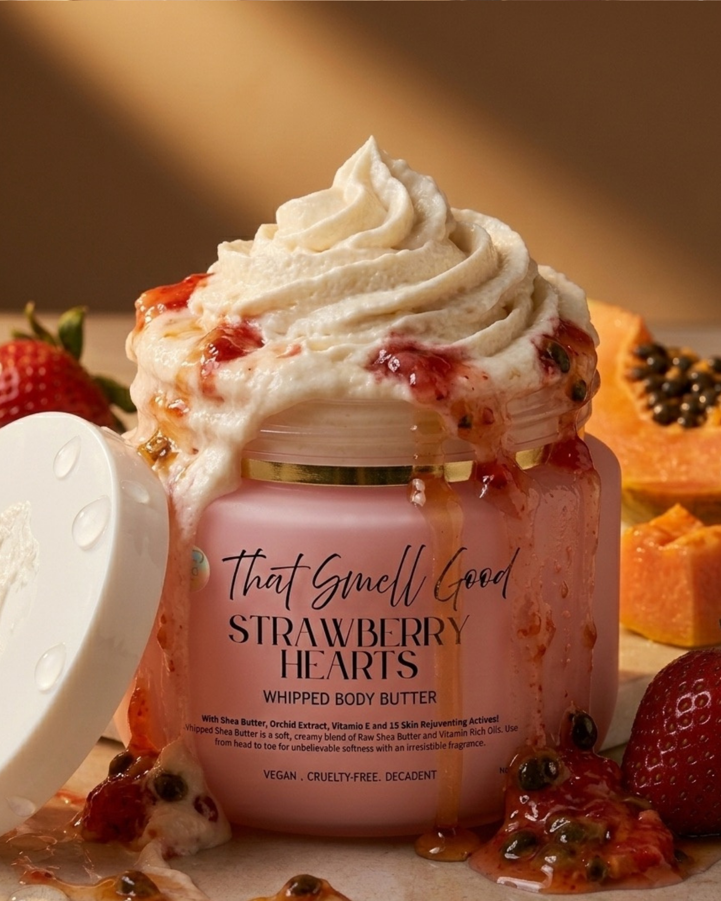 Strawberry Hearts Body Butter