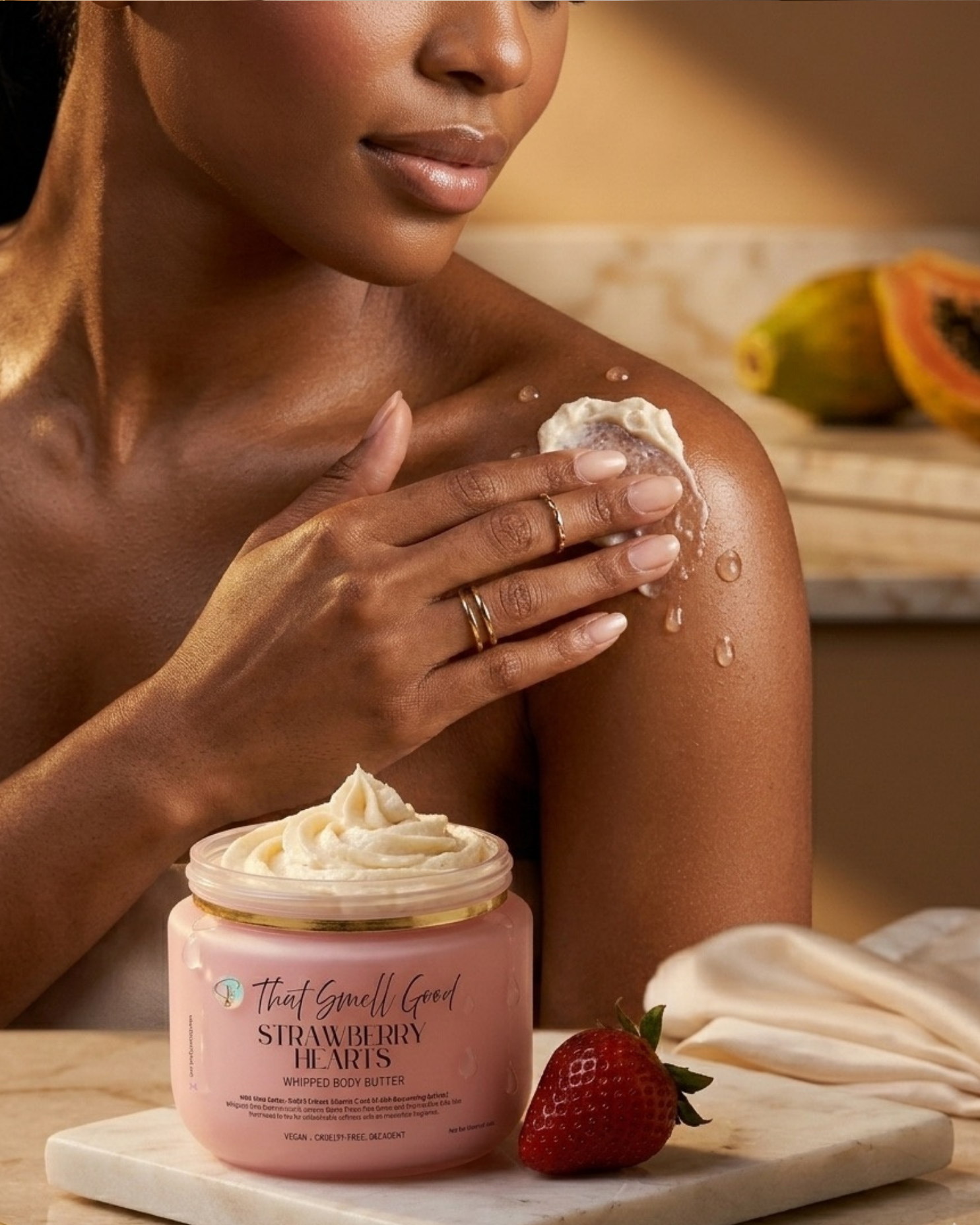 Strawberry Hearts Body Butter