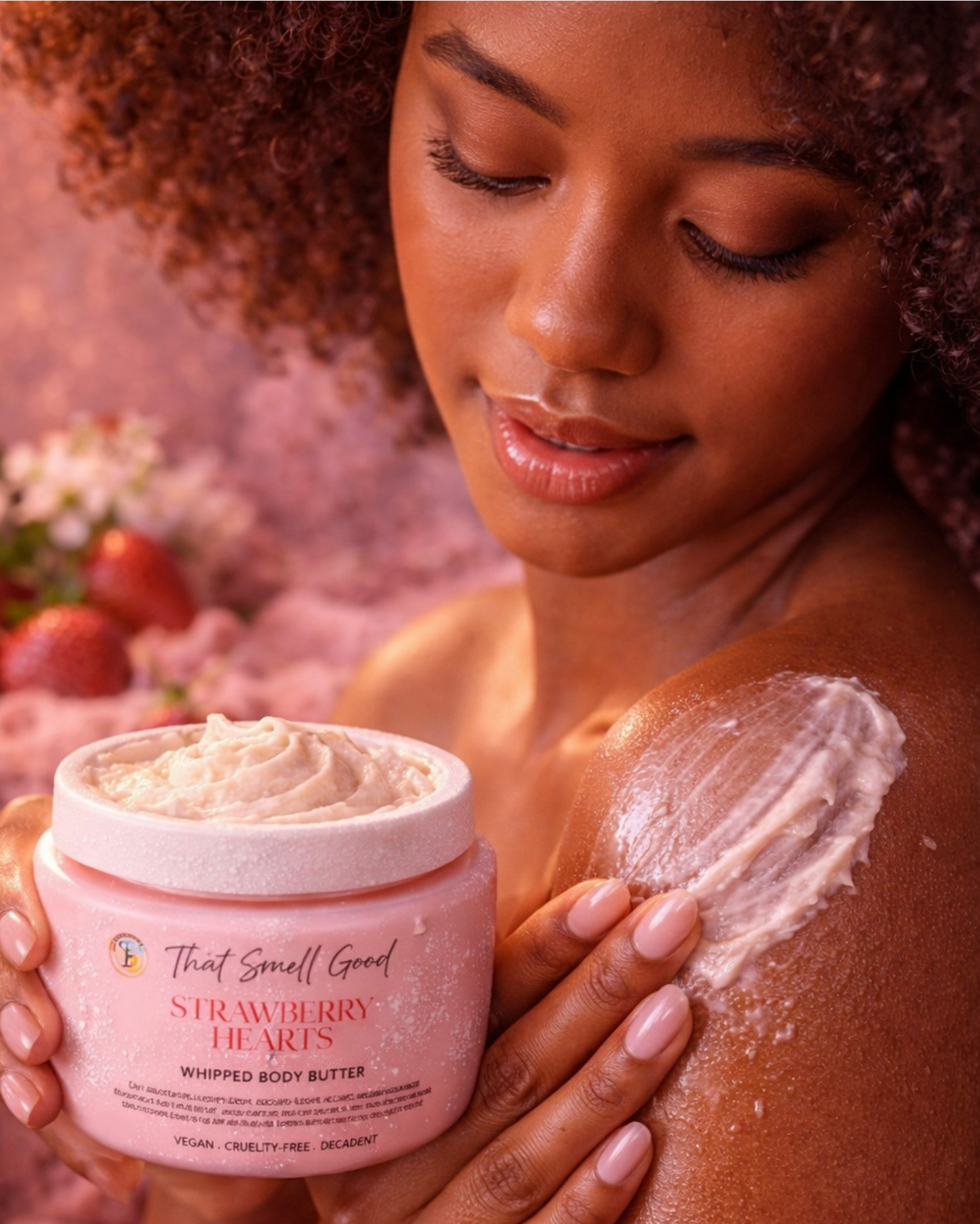 Strawberry Hearts Body Butter