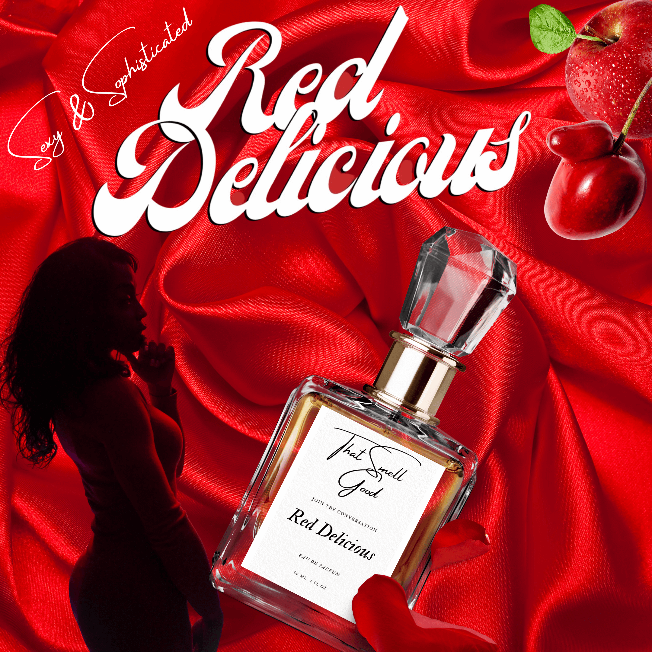 Red Delicious Eau de Parfum. Apples & Cherry