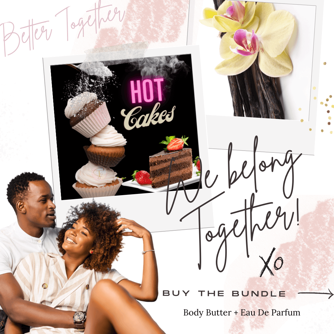 Hot Cakes Bundle, Body Butter & Eau de Parfum. Better Together