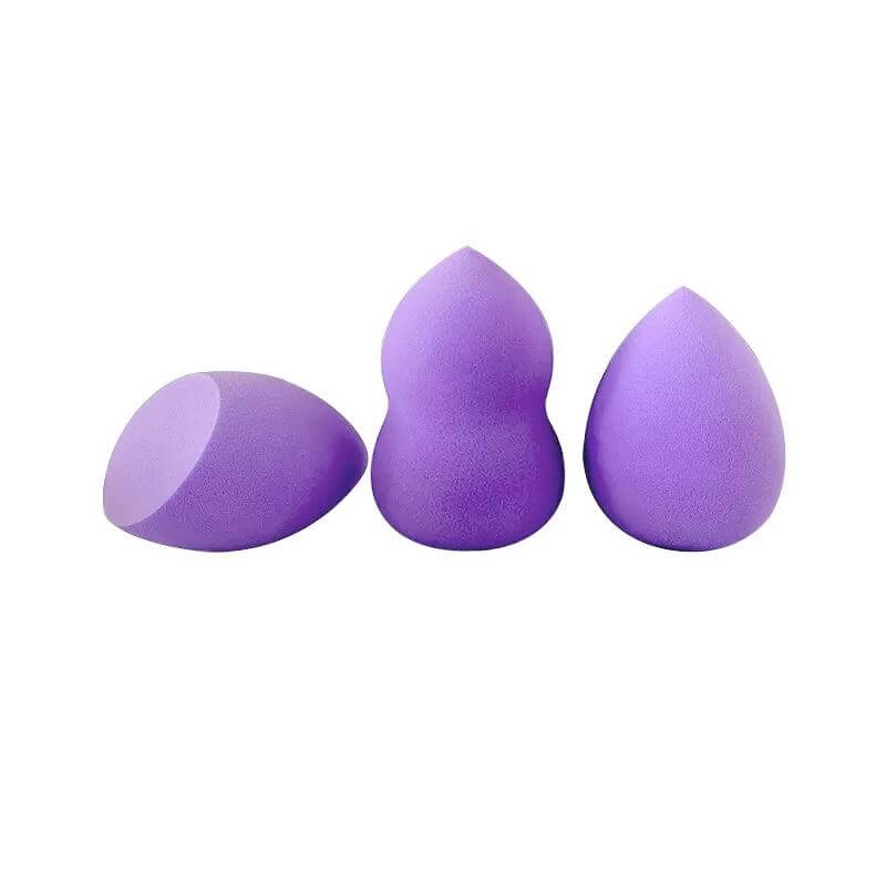 TSG Full Face 3 pk Beauty Sponge, assorted colors