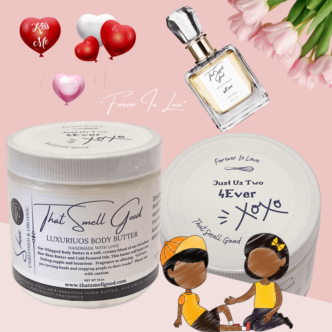 4Ever body butter and eau de parfum bundled together