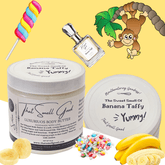 Banana Taffy body butter and eau de parfum bundled together