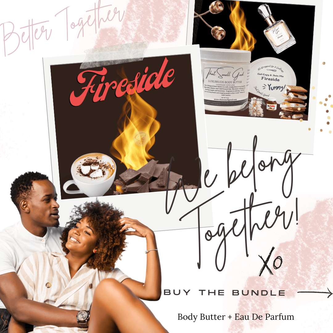 Fireside Bundle, Body Butter & Eau de Parfum. Better Together