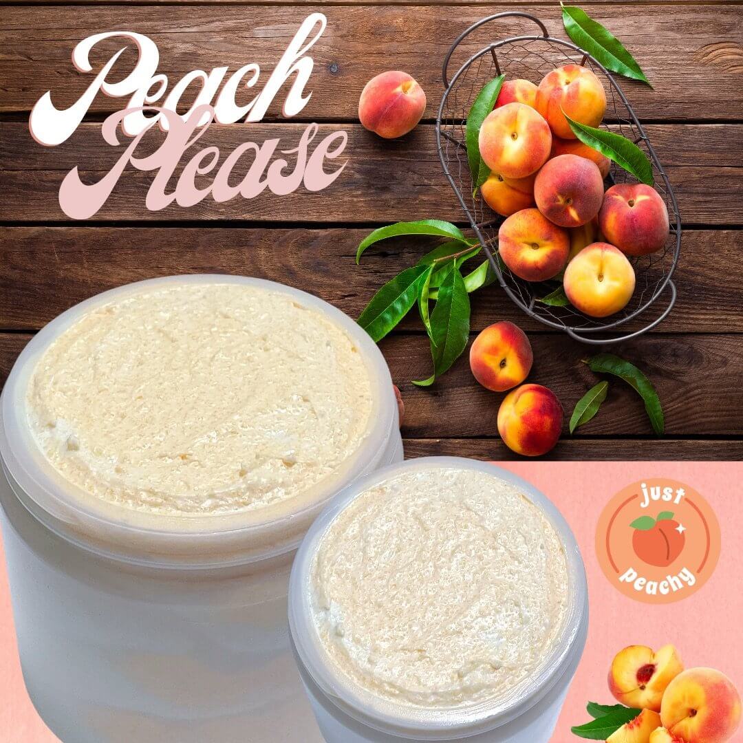 Peach Please body scrub