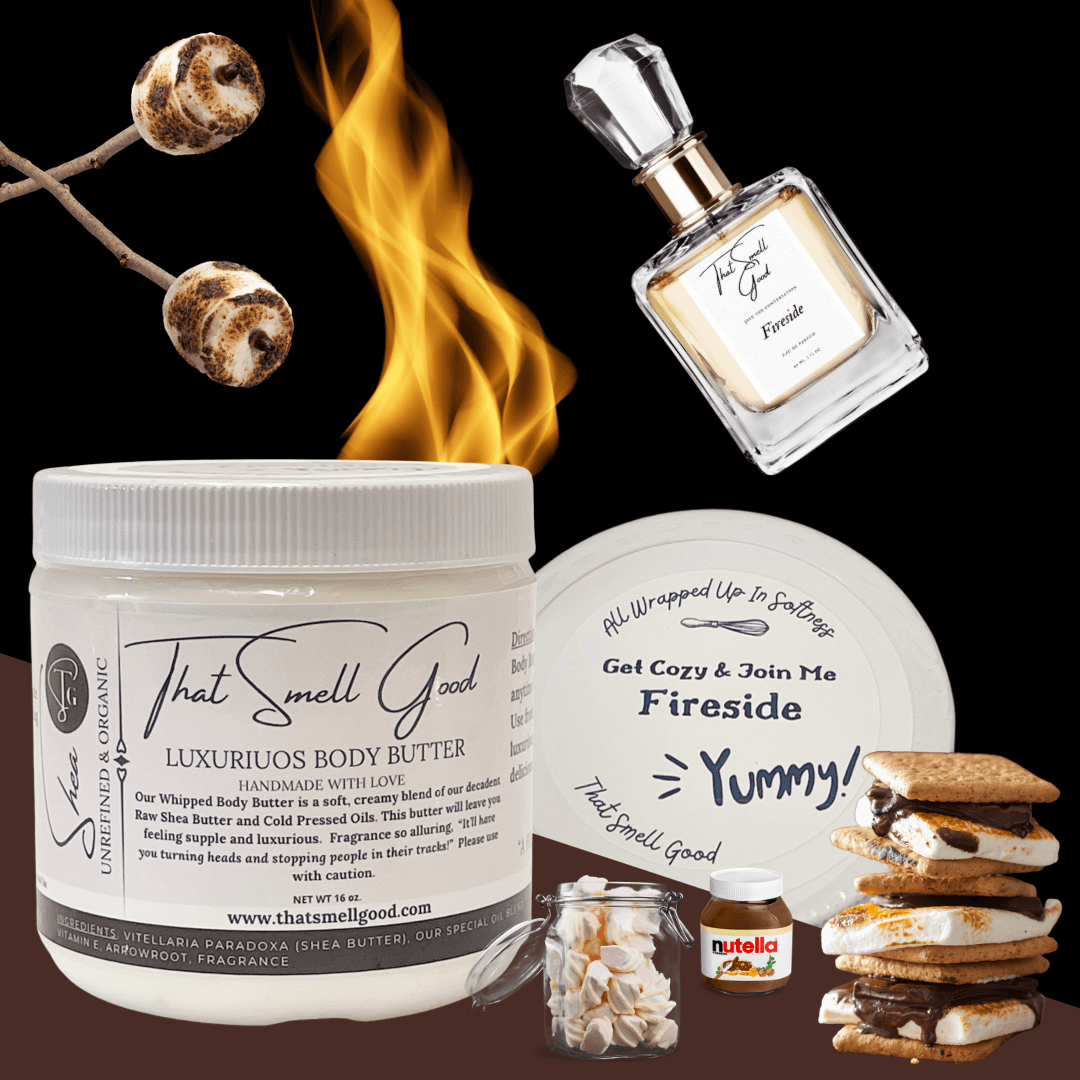 Fireside Body Butter and Eau de Parfum bundled together