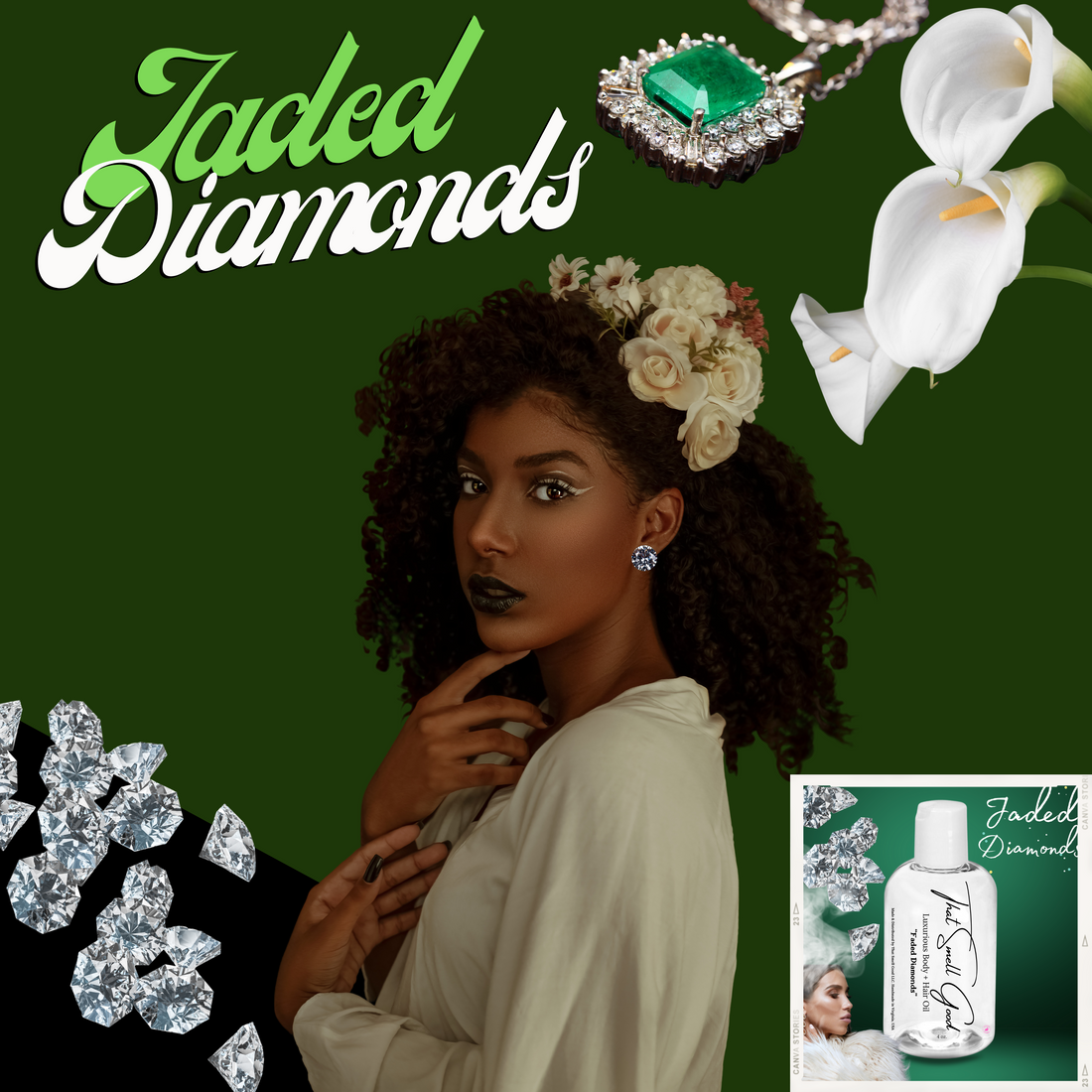 Jaded Diamonds Body + Hair/Beard Oil