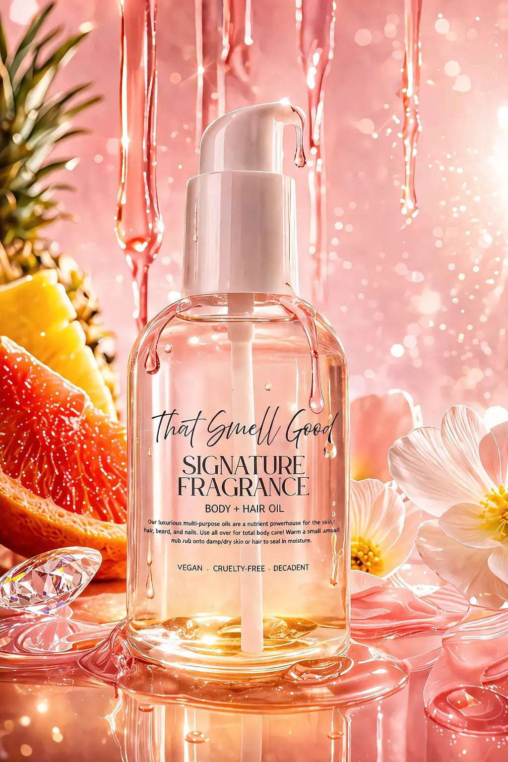 Signature Fragrance Body + Hair Oil