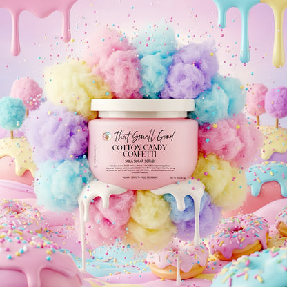 Cotton Candy Confetti Sugar Scrub