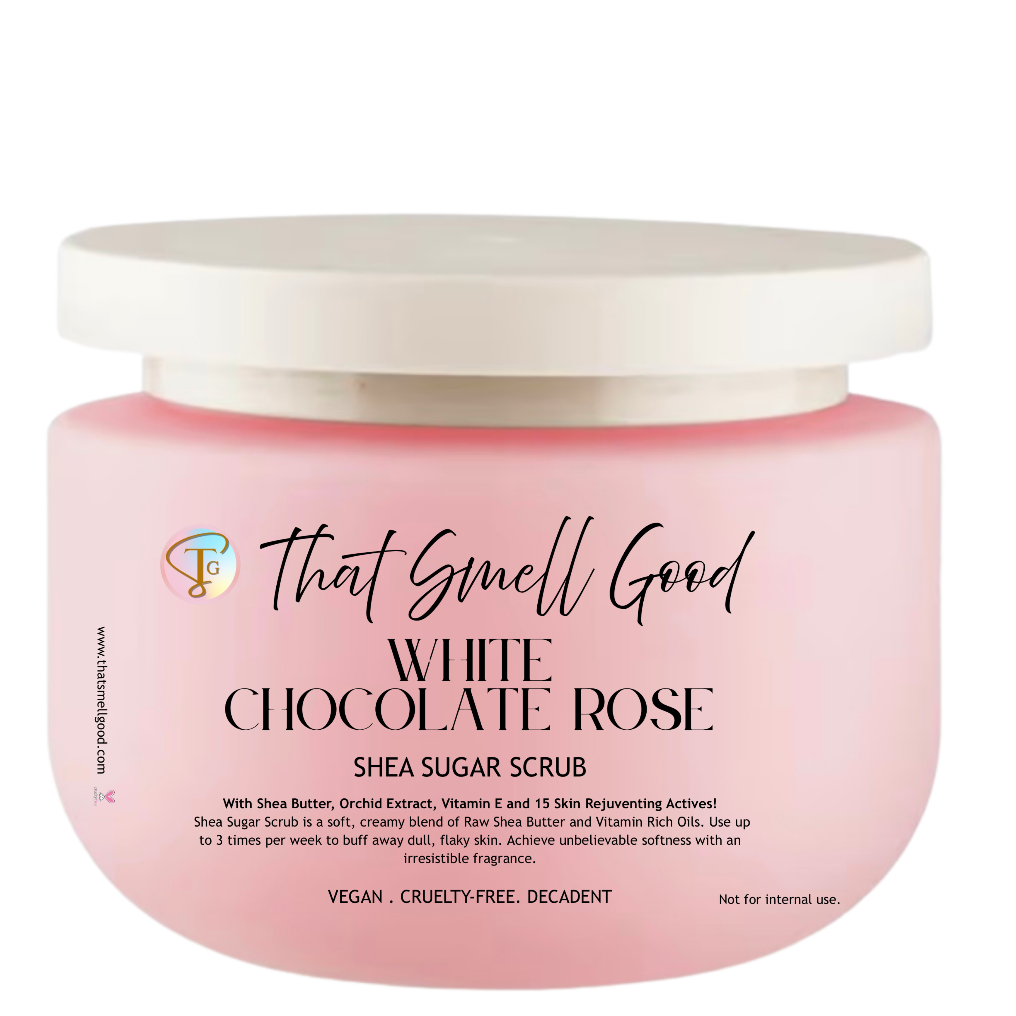 White Chocolate Rose Sugar Scrub