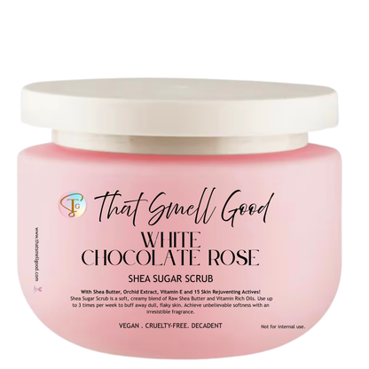 White Chocolate Rose Sugar Scrub
