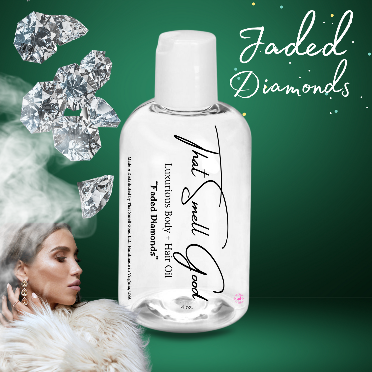 Jaded Diamonds Body + Hair/Beard Oil