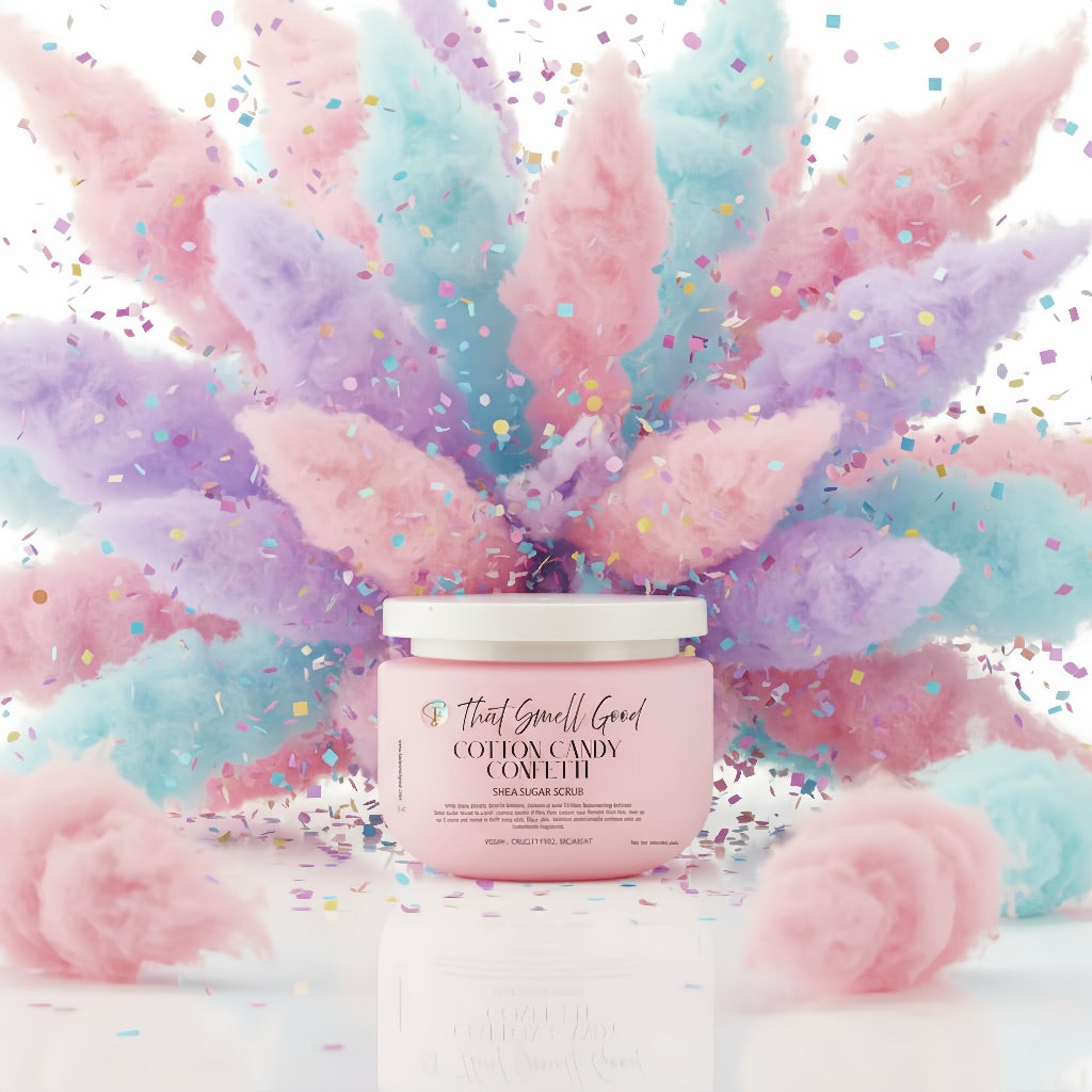 Cotton Candy Confetti Sugar Scrub