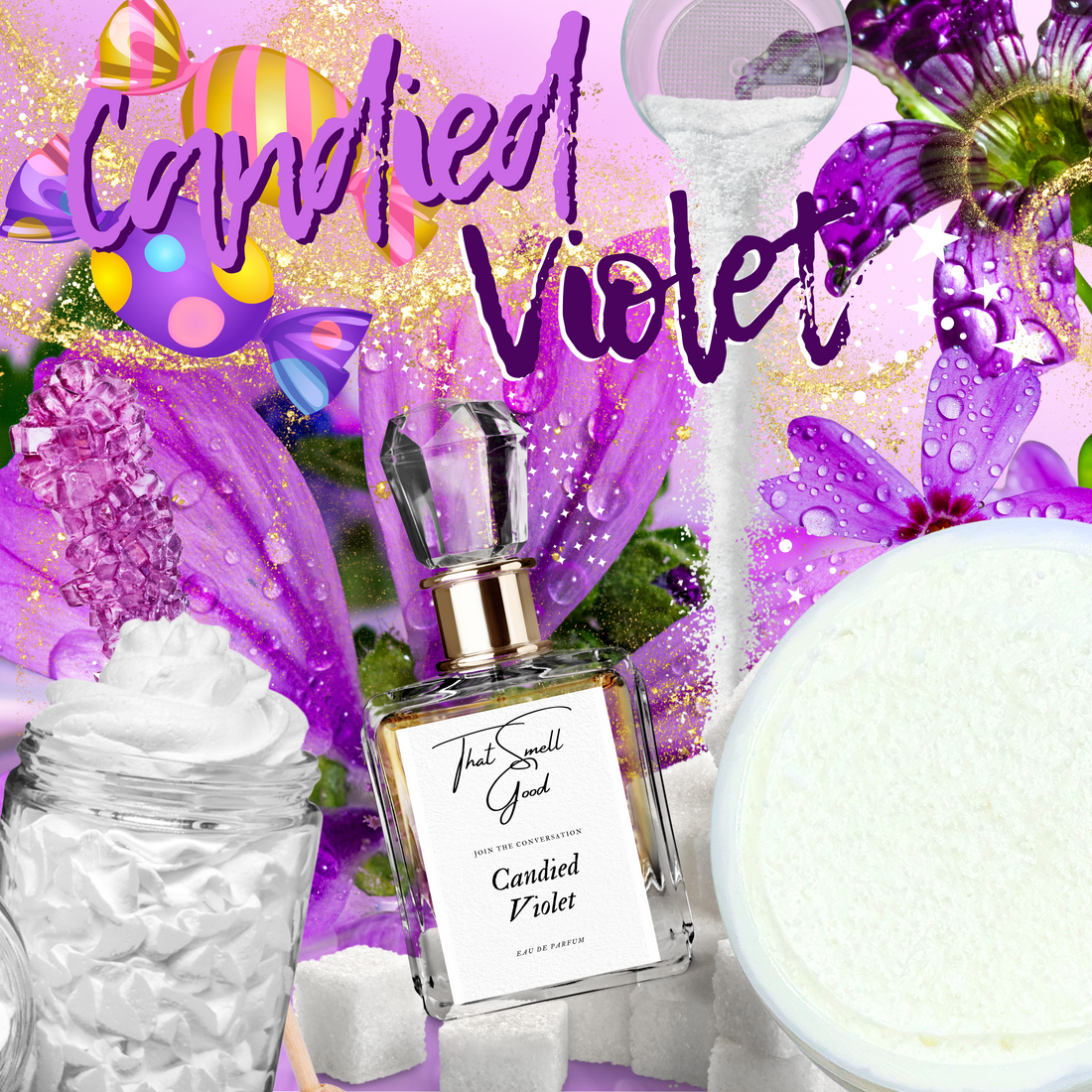 Candied Violet 3pc. Bundle
