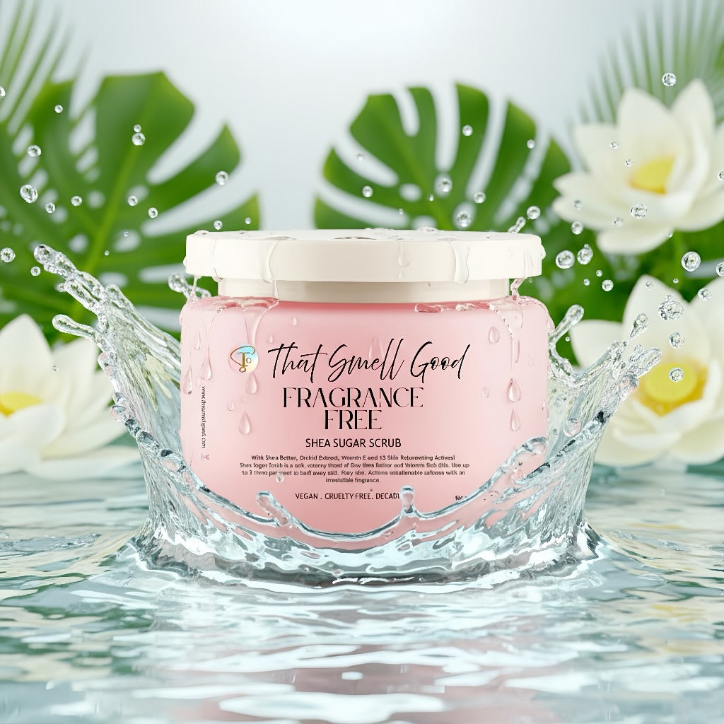 Fragrance Free Sugar Scrub