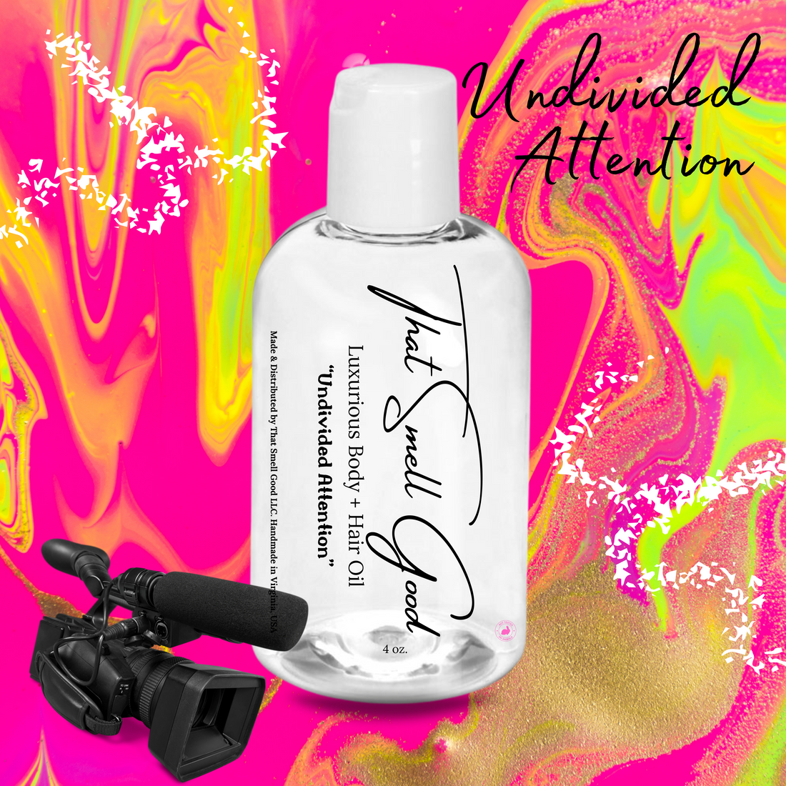 Undivided Attention Body + Hair/Beard Oil