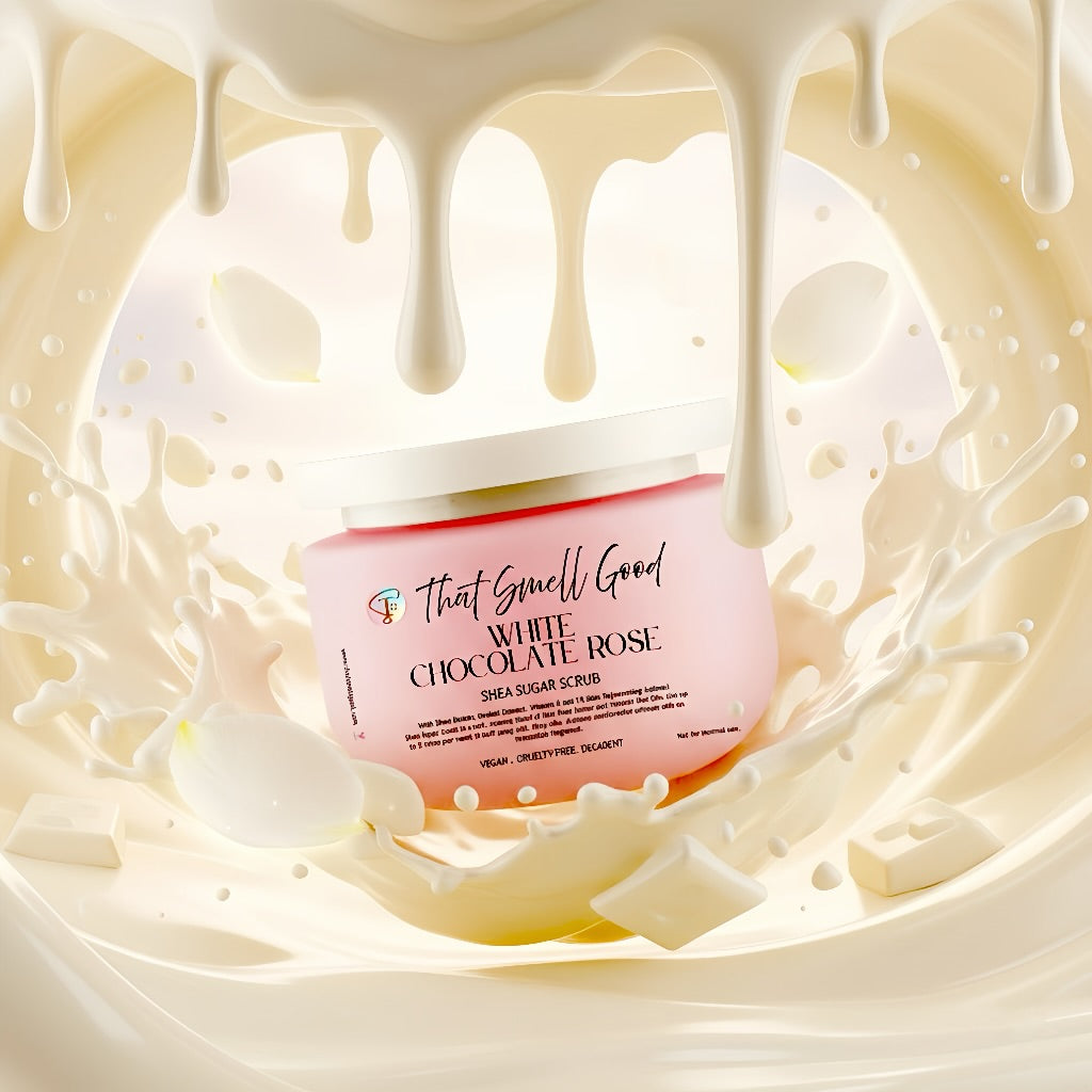 White Chocolate Rose Sugar Scrub