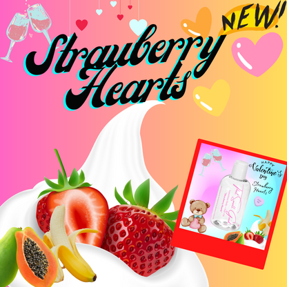 Strawberry Hearts Body + Hair Oil