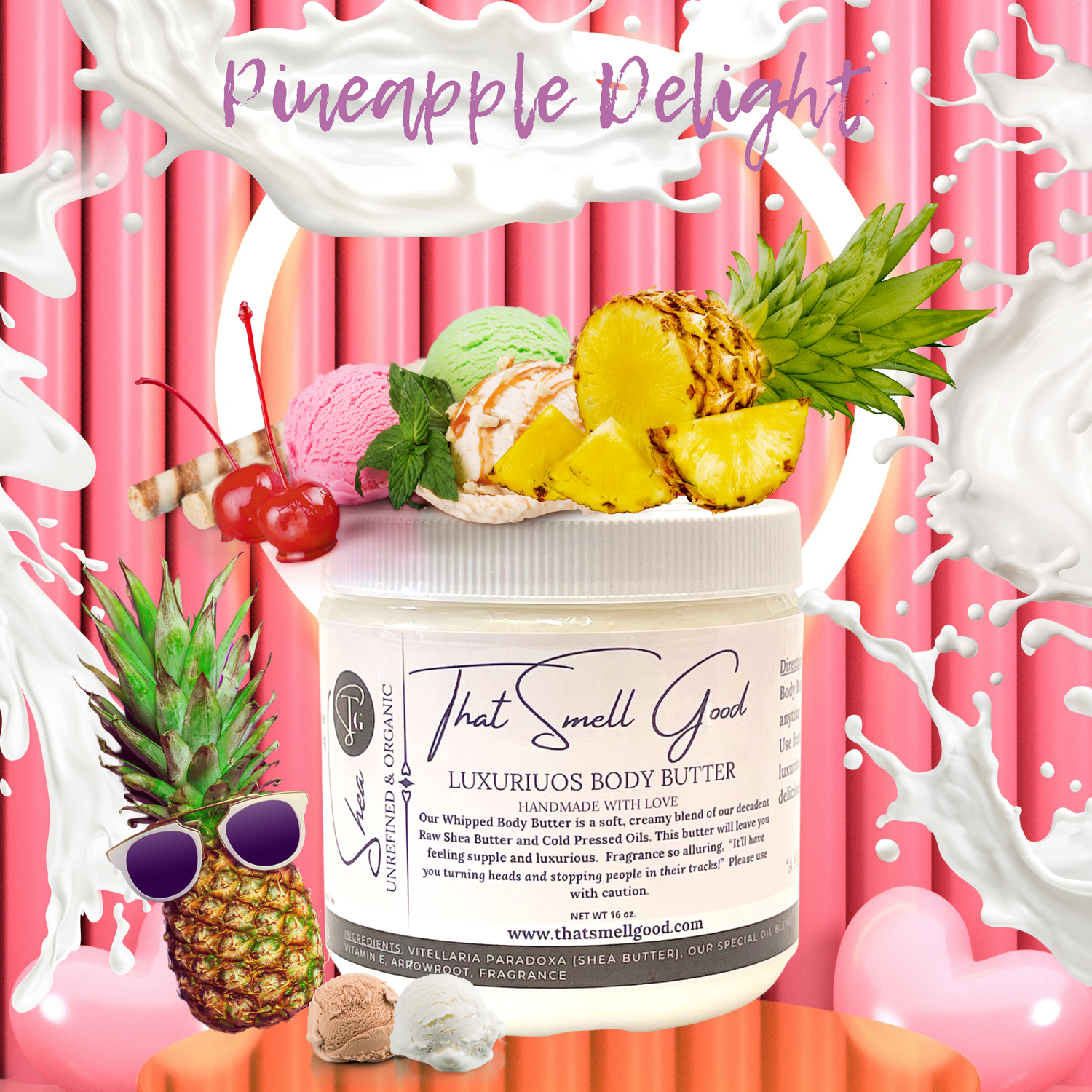 Pineapple Delight Body Butter by That Smell Good