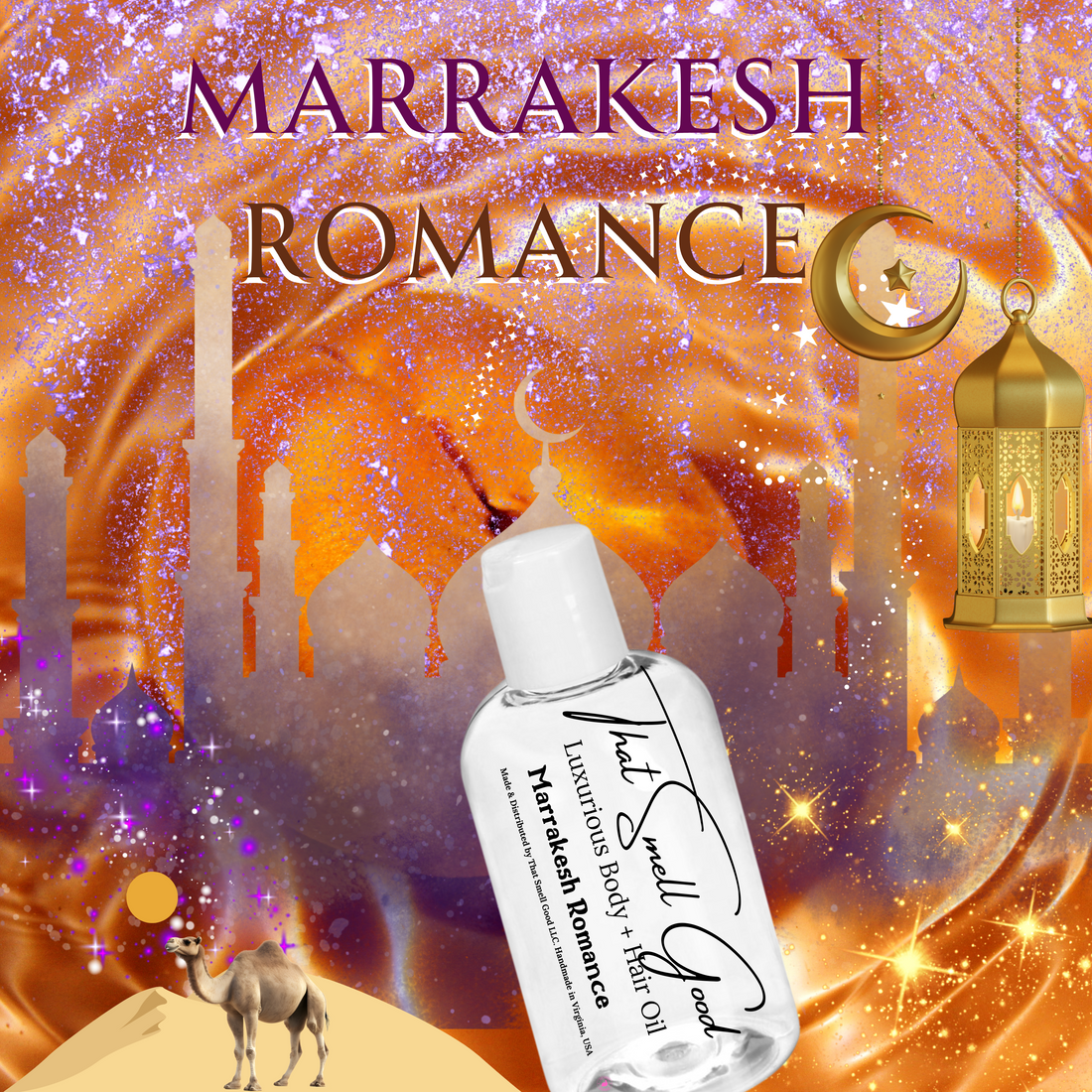 Marrakesh Romance Body + Hair/Beard Oil