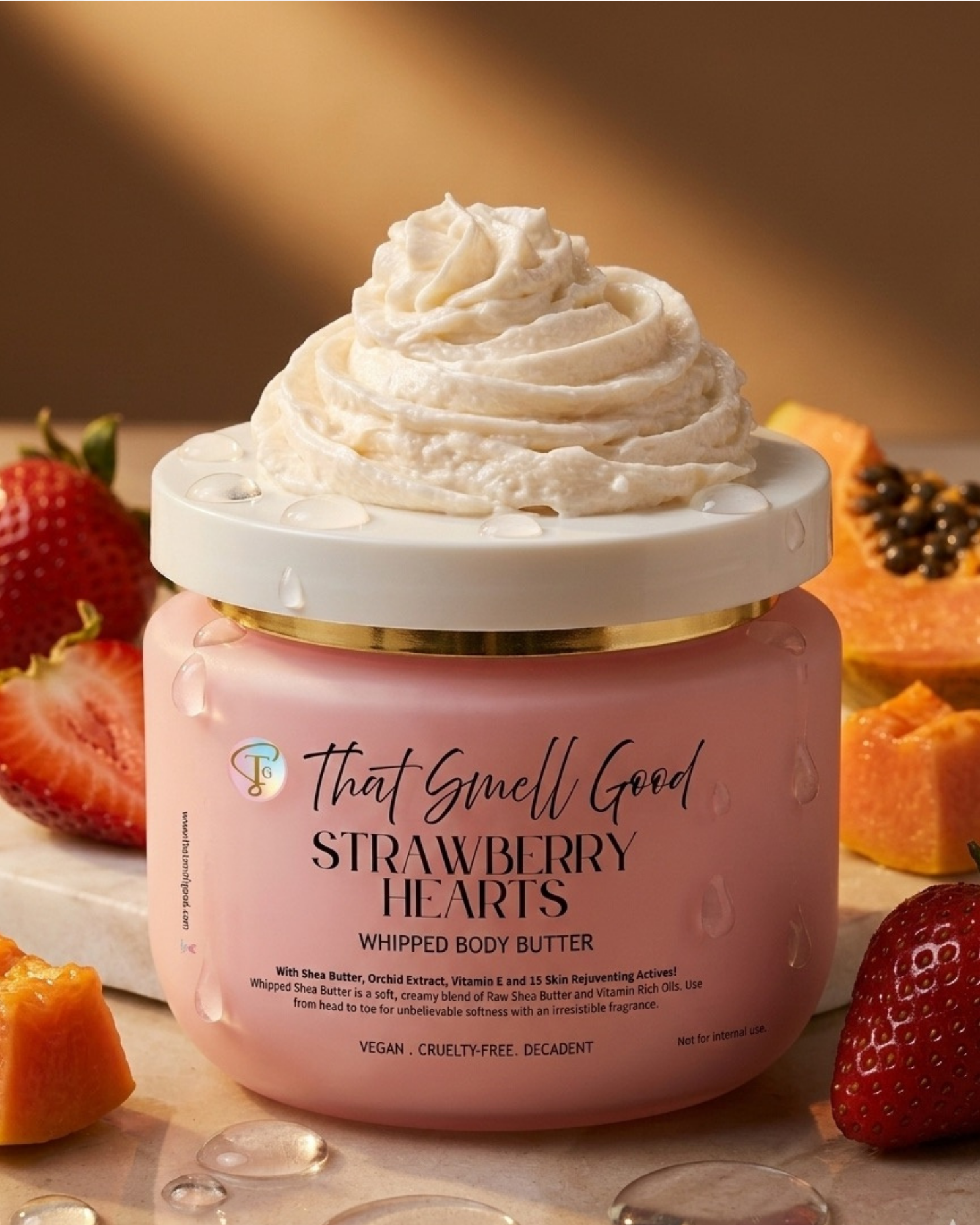 Strawberry Hearts Body Butter