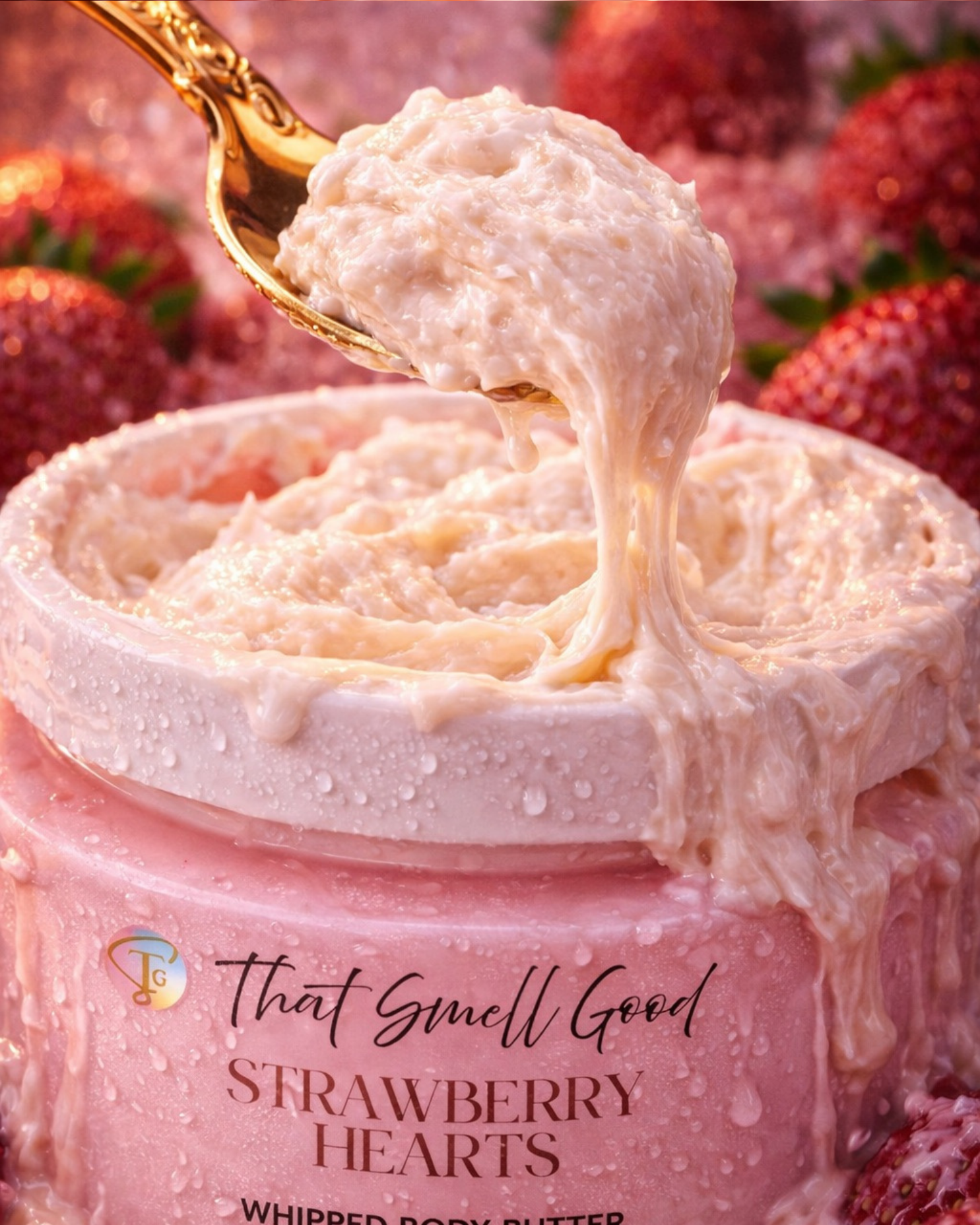 Strawberry Hearts Body Butter