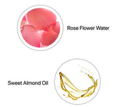 Ingredients of Rose Water Toner, Rose Flower and Sweet Almond Oil