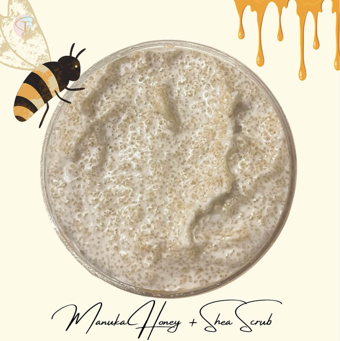 Manuka Honey + Lemon Shea Body Srub