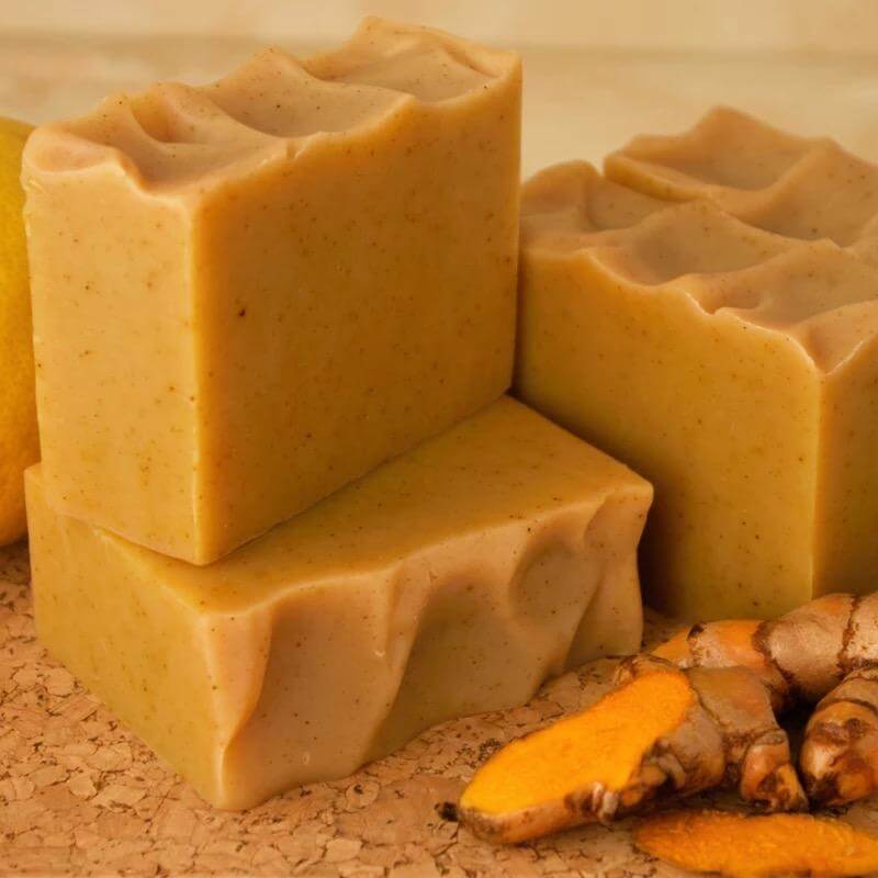 Organic Turmeric + Shea Herbal Soap Bar