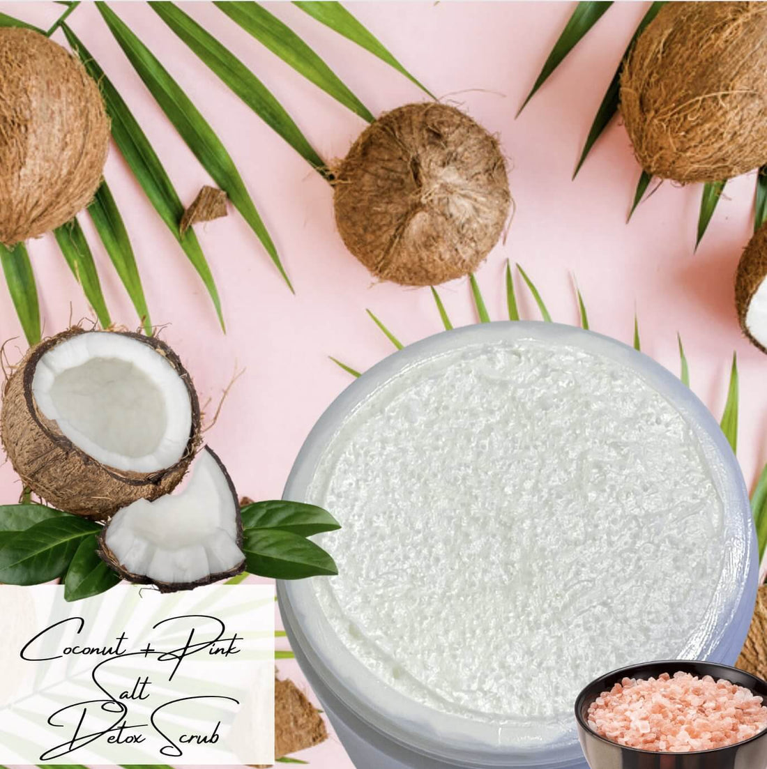 Coconut & Pink Salt Scrub
