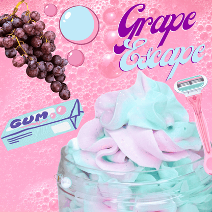 Grape Escape Bath Whip &amp; Shave Butter