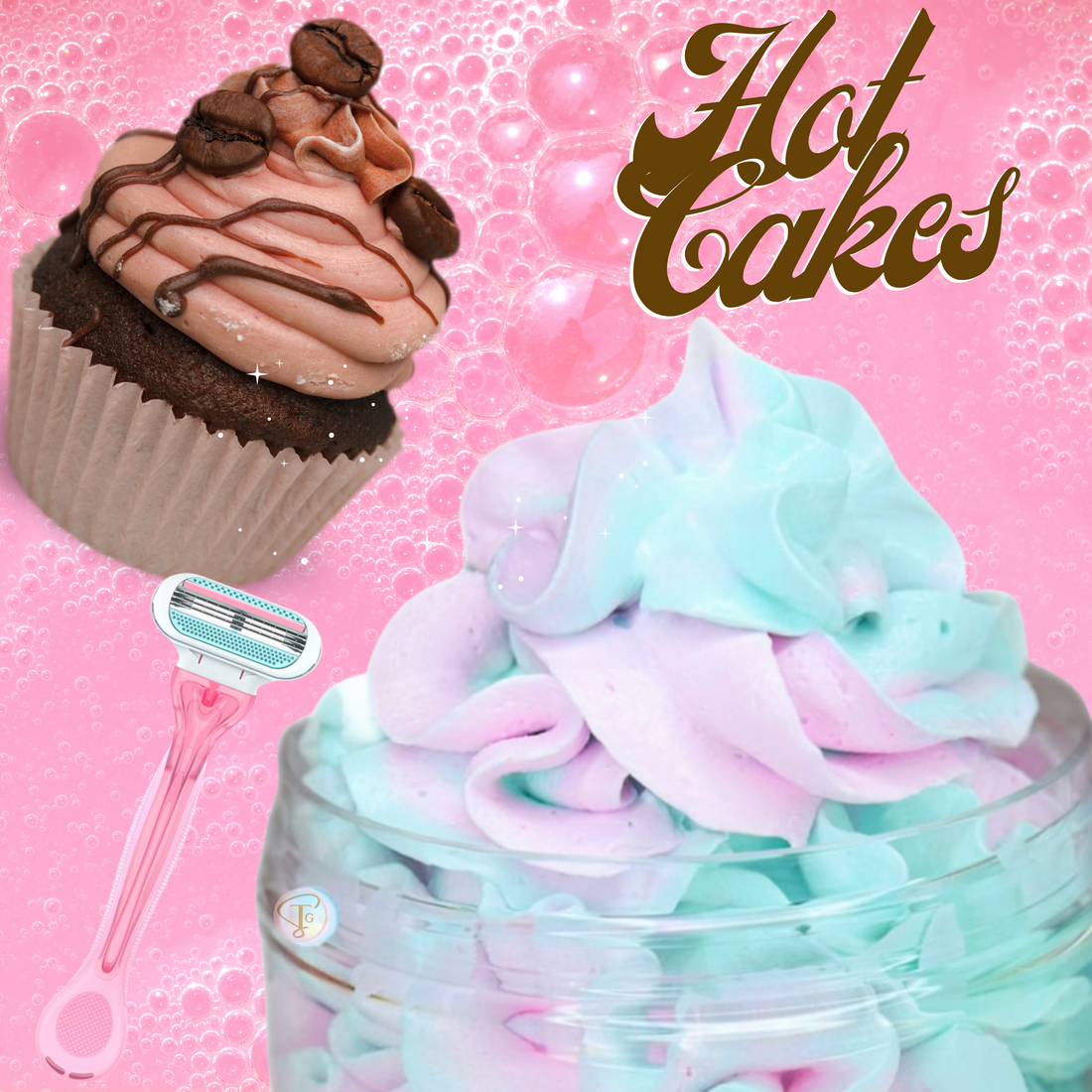 Hot Cakes Bath Whip & Shave Butter