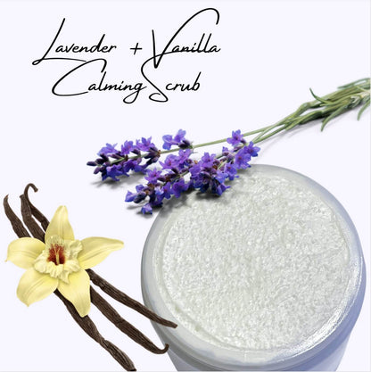 Lavender &amp; Vanilla Calming Scrub