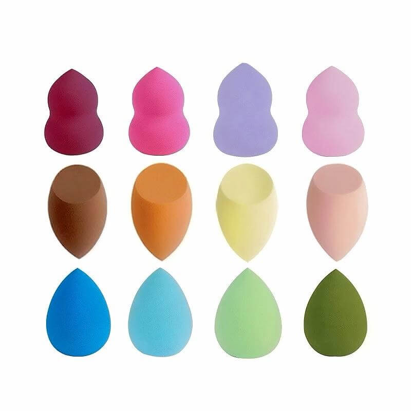 12 pack beauty sponge by that smell good, assorted colors