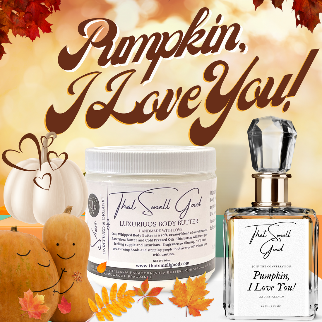 Pumpkin, I Love You! 3pc. Bundle