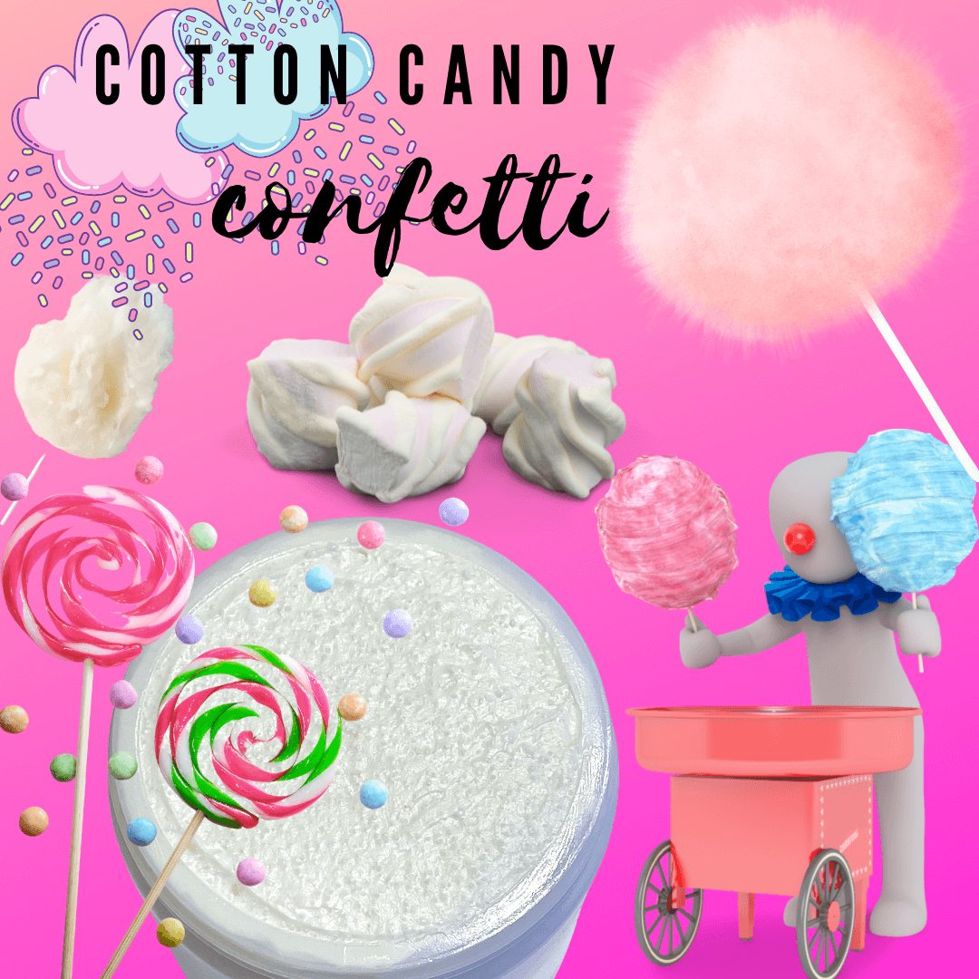 Cotton Candy Confetti Sugar Scrub