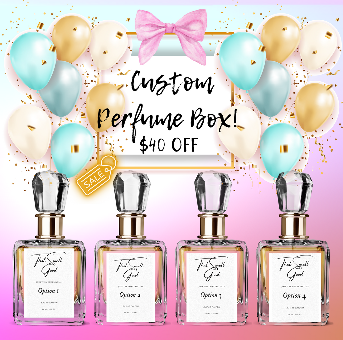 Custom Perfume Box - 4 Eau De Parfums