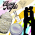 Ebony Nights complete skincare set, body butter, eau de parfum and body scrub