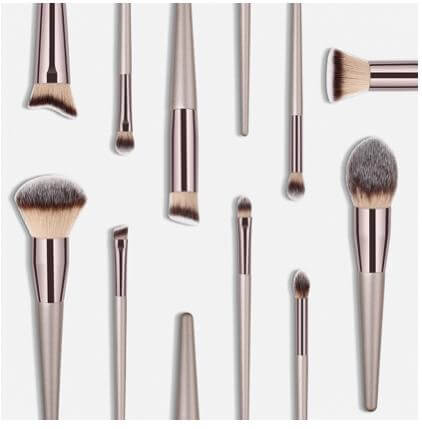 Decorative picture of Makeup Brushes Display, showing all pictures