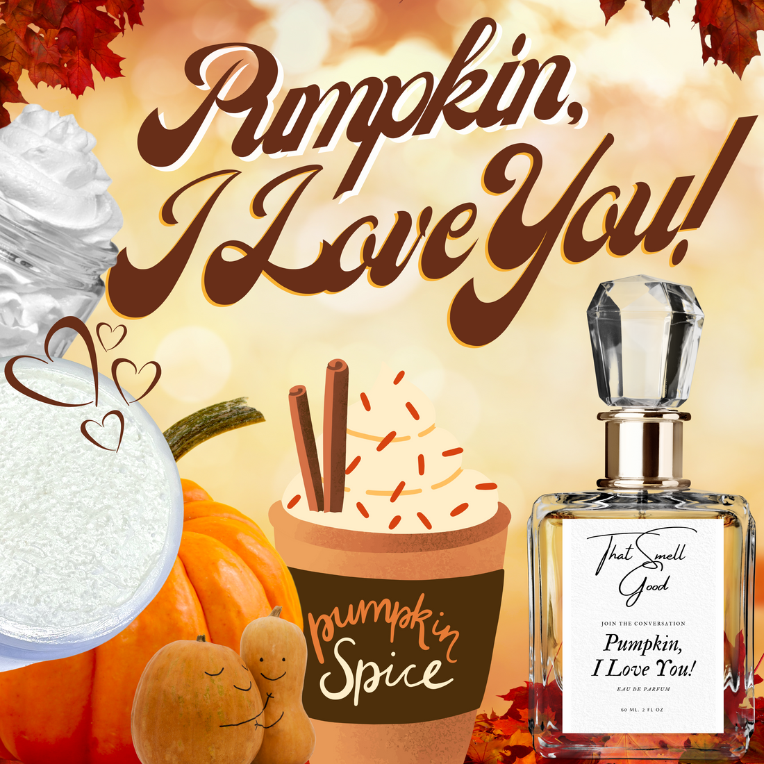 Pumpkin, I Love You! 3pc. Bundle