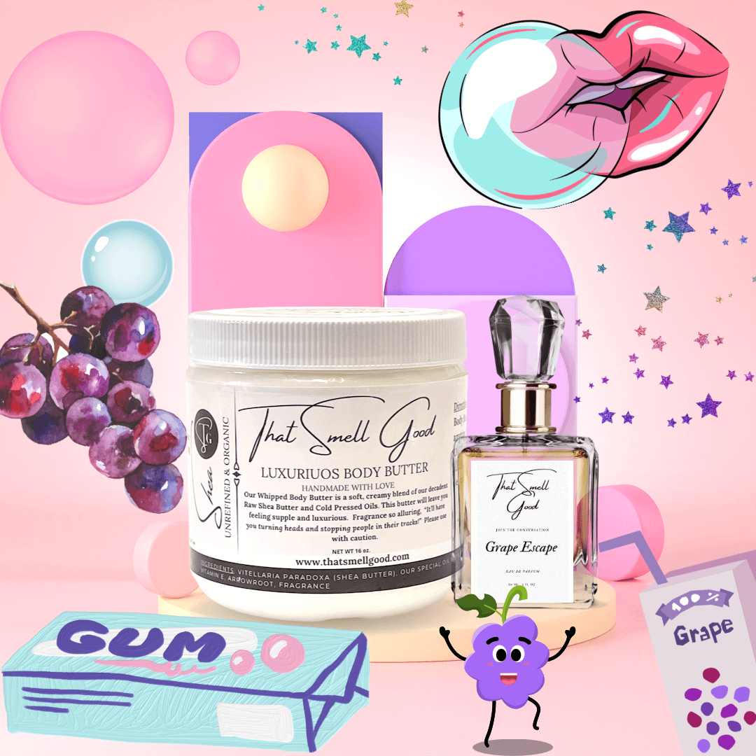 Grape Escape Bundle, Body Butter &amp; Eau de Parfum