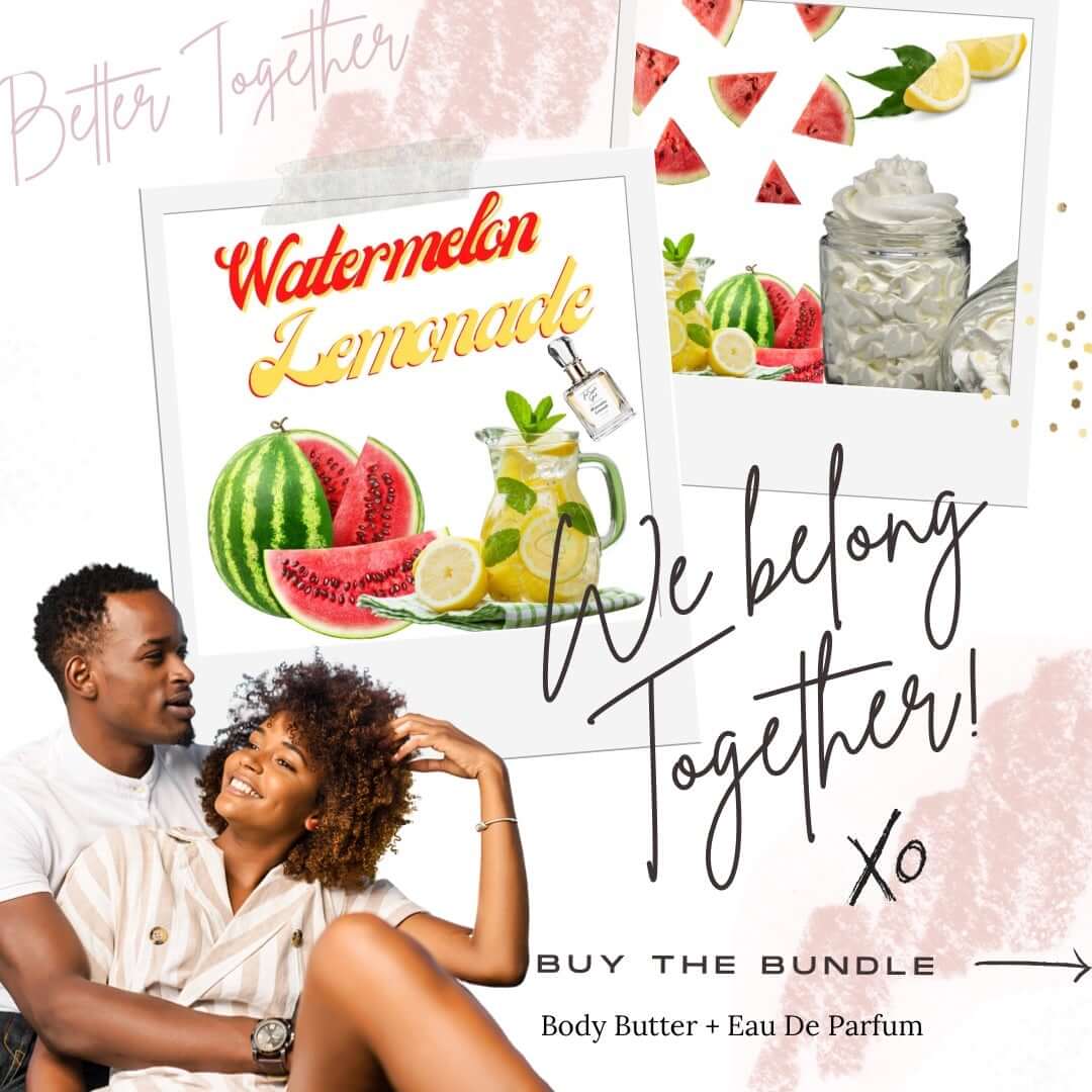 Watermelon Lemonade Bundle. Body Butter and Eau de Parfum